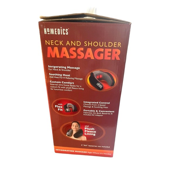 Homedics Vibration (Model NMSQ-200 Neck and Shoulder Massager With Heat - Picture 8 of 8